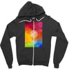 initials c Zipper Hoodie