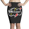 news flash black Pencil Skirts