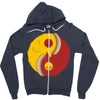 pizza of mind Zipper Hoodie