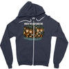 where the halflings are Zipper Hoodie