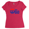 born bad Women's Triblend Scoop T-shirt