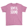 senti il sound marco mengoni Youth Tee
