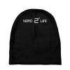nerd 4 life   techie smart intelligent math calculus quantum formula t Baby Beanies