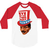 eye of the tiger man 3/4 Sleeve Shirt