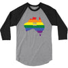 Lgbt Equality Australia 3/4 Sleeve Shirt