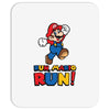 run, mario run Mousepad