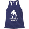 I Have A Plan Attack Racerback Tank