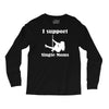 i support single moms Long Sleeve Shirts