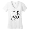 twelve doctors Women's V-Neck T-Shirt