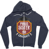 proud sister of a 2018 graduate. Zipper Hoodie