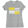 same shirt different day Ladies Fitted T-Shirt