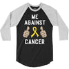 Me Against Cancer 3/4 Sleeve Shirt