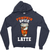 pumpkin spice latte Zipper Hoodie