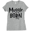 muggle born Ladies Fitted T-Shirt