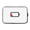 Dead Battery Laptop sleeve