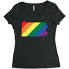 Pennsylvania LGBT Rights Women's Triblend Scoop T-shirt