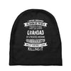 Super Cool Grandad Of A Freaking Awesome Granddaughter Baby Beanies
