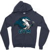 Shark Gym Zipper Hoodie