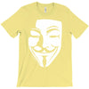 v per vendetta face film horror cinema&amp;tv T-Shirt