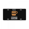 coffee addiction License Plate