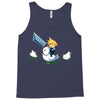 mighty hero atop a chicken Tank Top