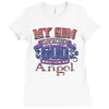 my son was so amazing god made Ladies Fitted T-Shirt
