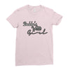 text effect 7 Ladies Fitted T-Shirt