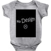 no design fashion Baby Onesie