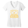 chuck's texan grill Women's V-Neck T-Shirt