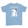 big trex santa ugly christmas Youth Tee