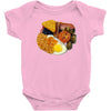 funny full english breakfast, ideal gift or birthday present Baby Onesie