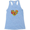 color flower Racerback Tank