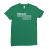 my drinking shirt funny Ladies Fitted T-Shirt