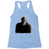 bigfoot research institute Racerback Tank