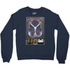 flux capacitor inspired by back to the future ideal birthd present Crewneck Sweatshirt