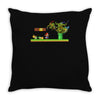 revenge of the turtles Throw Pillow