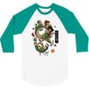dragon freedom 3/4 Sleeve Shirt