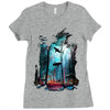 shark forest Ladies Fitted T-Shirt