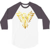 Phoenix Tribal Bird 3/4 Sleeve Shirt