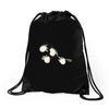 chinese peaches Drawstring Bags