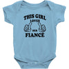 This Girl Loves Her Fiance Baby Onesie