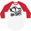 oh sh!t 3/4 Sleeve Shirt
