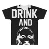 eat drink and b All Over Men's T-shirt