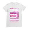 quens are born in june Ladies Fitted T-Shirt