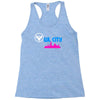 owl city retro Racerback Tank