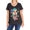 new skul Ladies Curvy T-Shirt