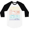 summer zone line 3/4 Sleeve Shirt