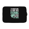 fishing fanatics1 Laptop sleeve