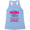 I&rsquo;m Called Grandma Because I&rsquo;m Way Too Cool To Be Called Grandma Racerback Tank