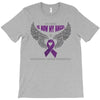 my hero is now my angel pancreatic cancer awareness T-Shirt